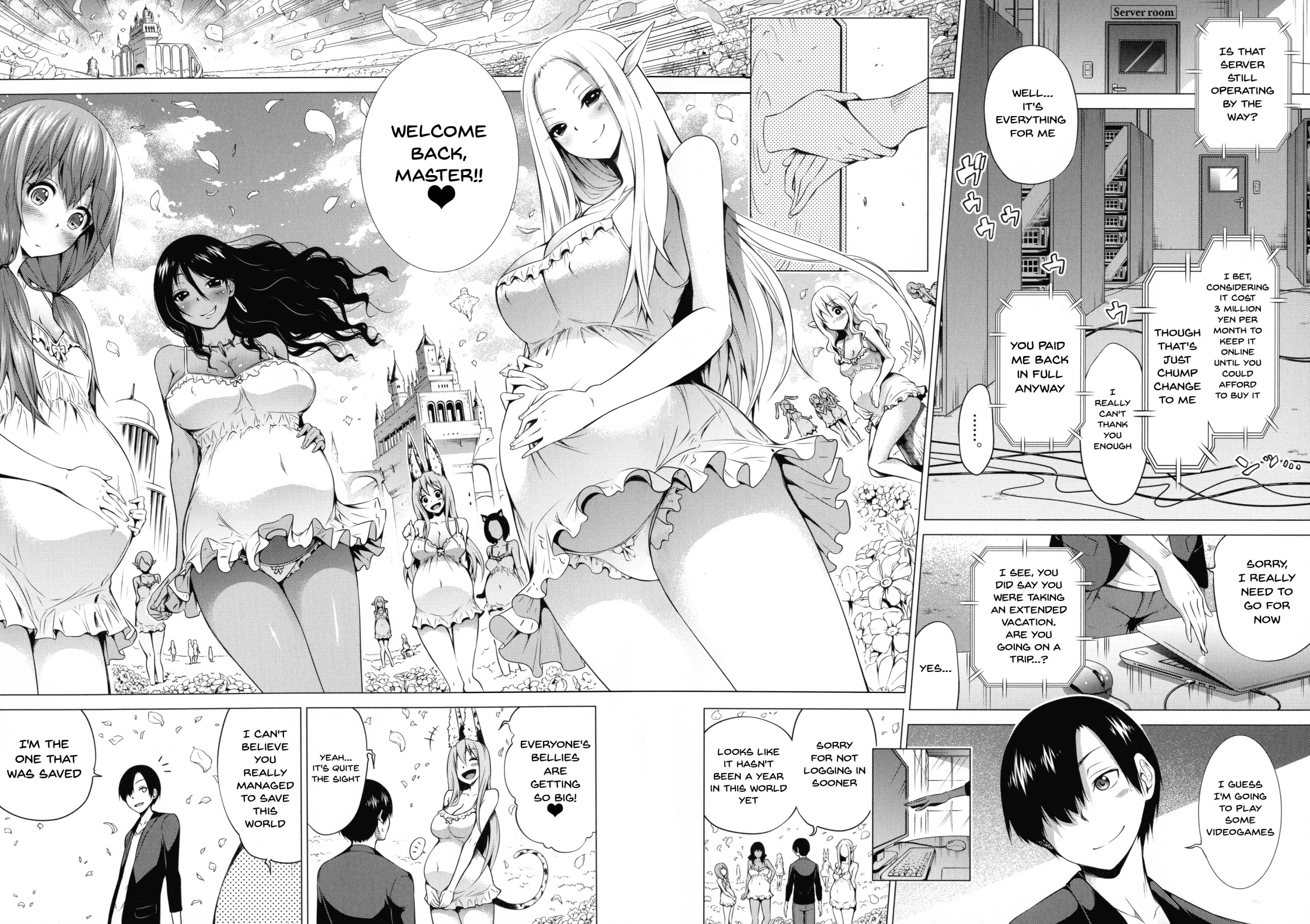 Hentai Manga Comic-Other World Harem Paradise Second Part-Chapter 7-29